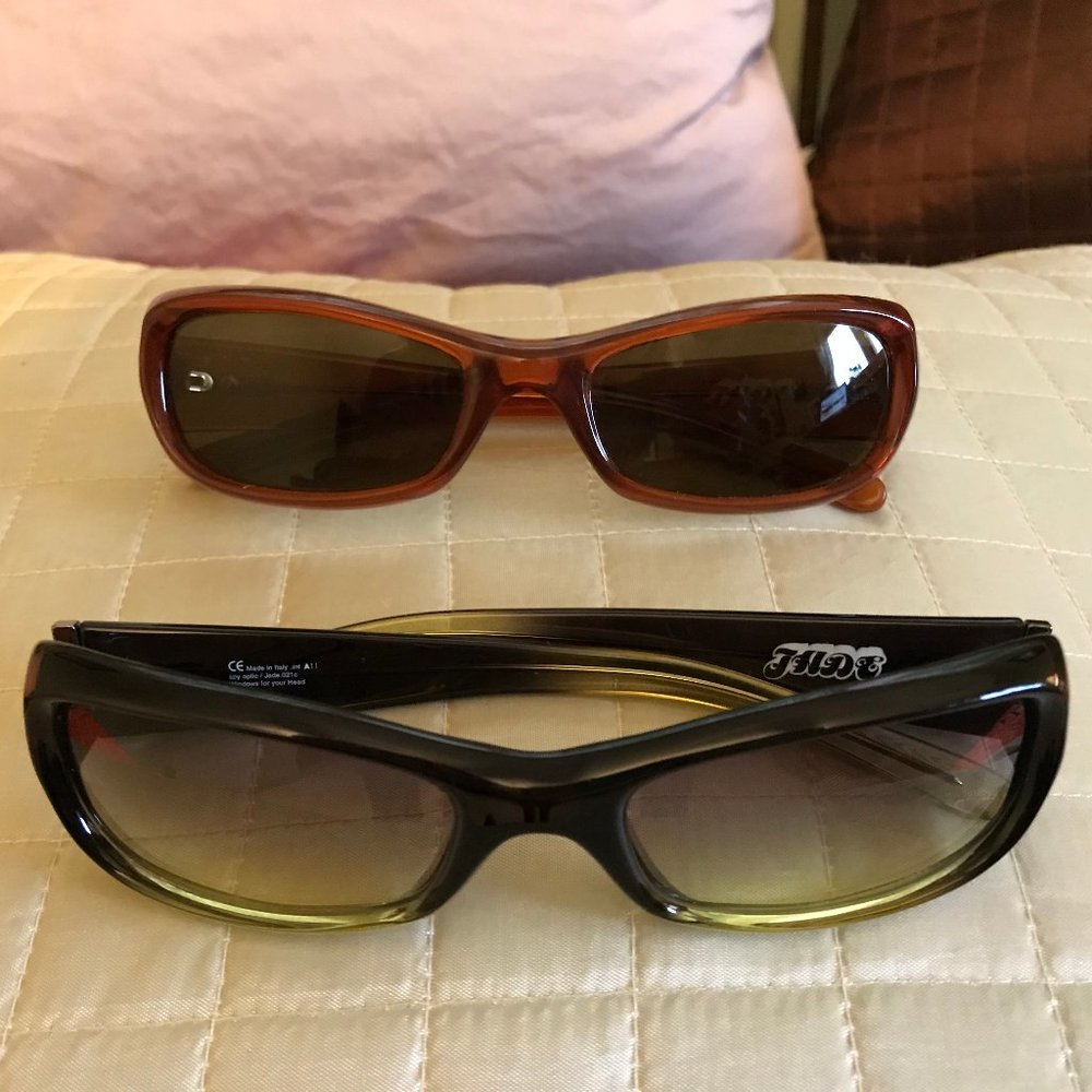 SPY Sunglasses Jade - Green Brown